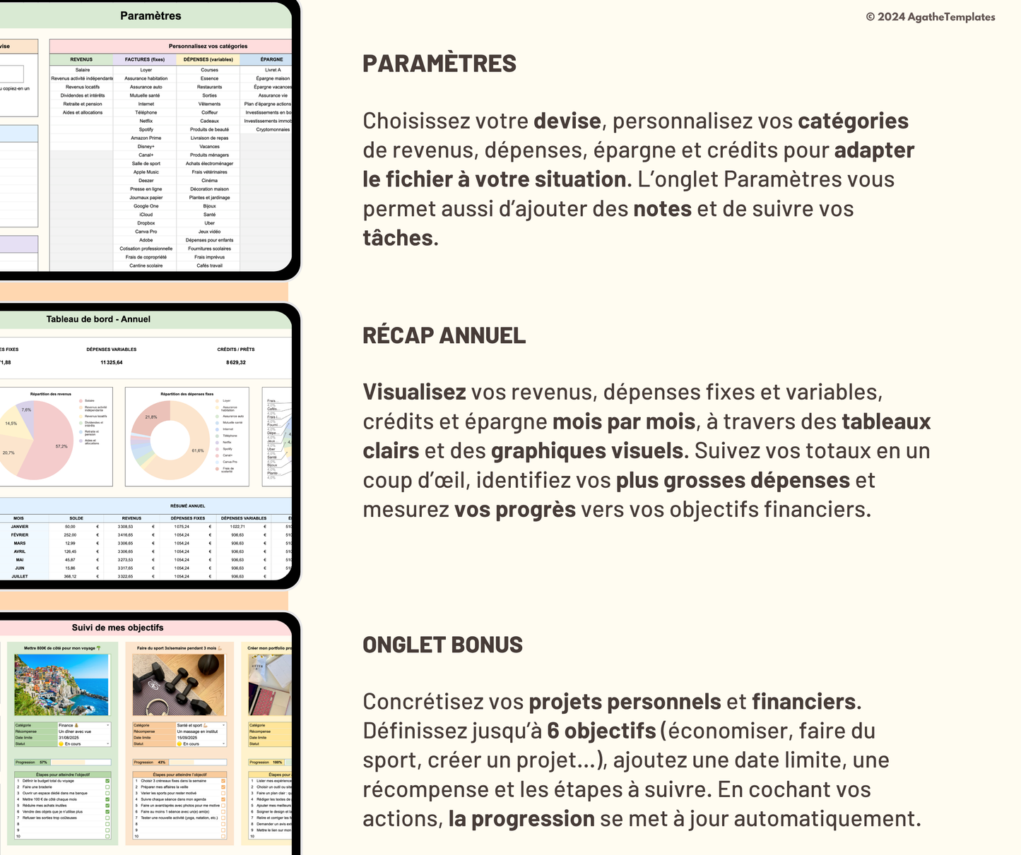 Budget Mensuel et Annuel