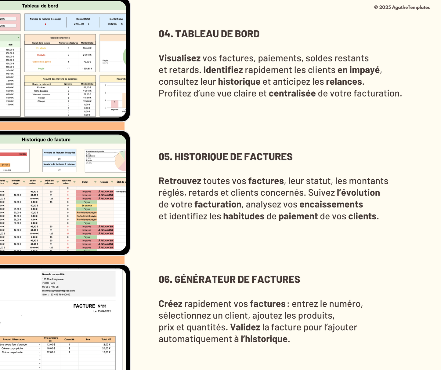 Suivi de facturation